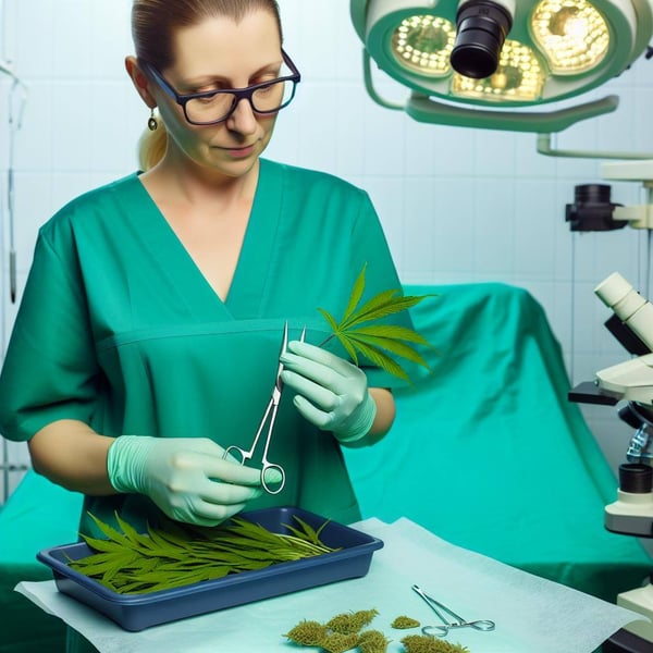 A surgeon who specializes in cannabis